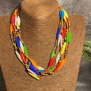 Multicolor Beaded Necklace